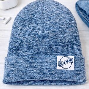 Blue Beanie Hat - Blue Moon Bear